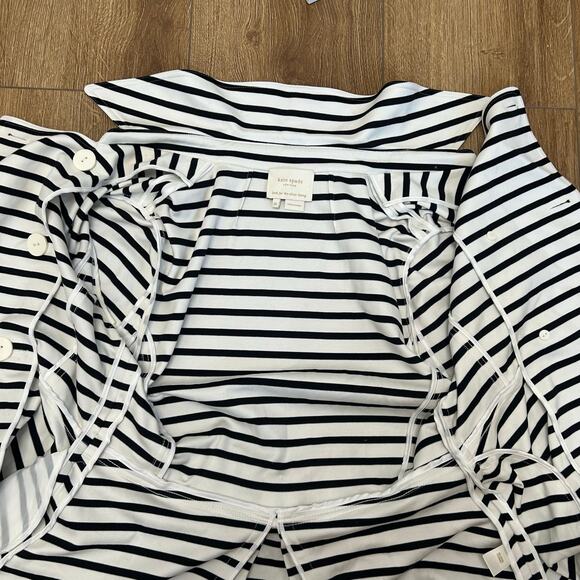 Kate Spade New York Start a New Chapter Striped Jacket Women’s Size XL Nautical - Picture 13 of 15